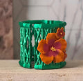 Hibiscus Pineapple Clip