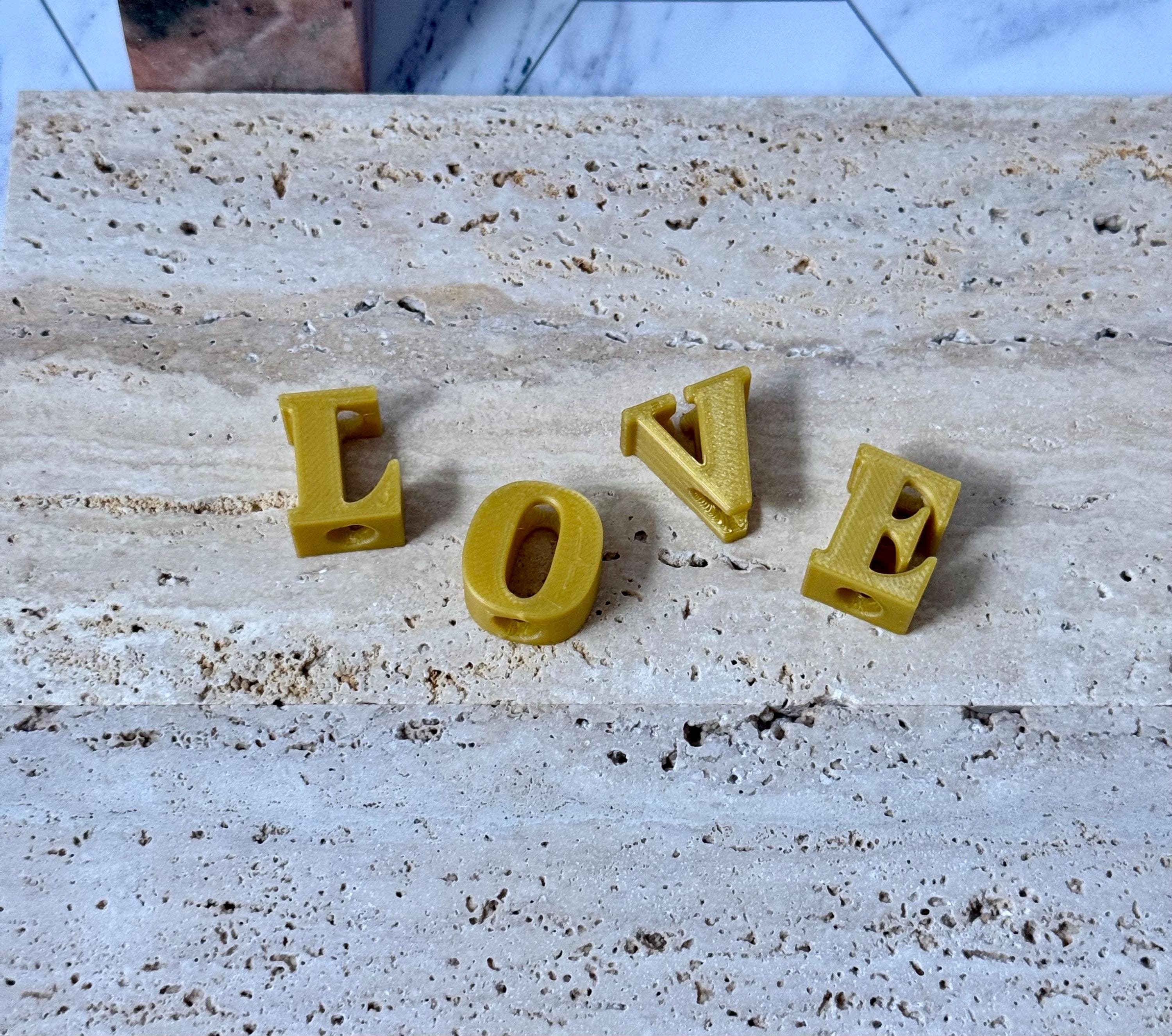Alphabet Loc Beads