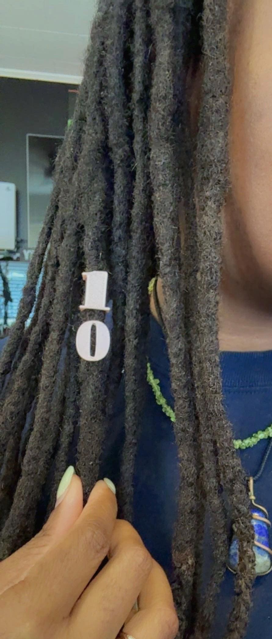 Individual Number Beads