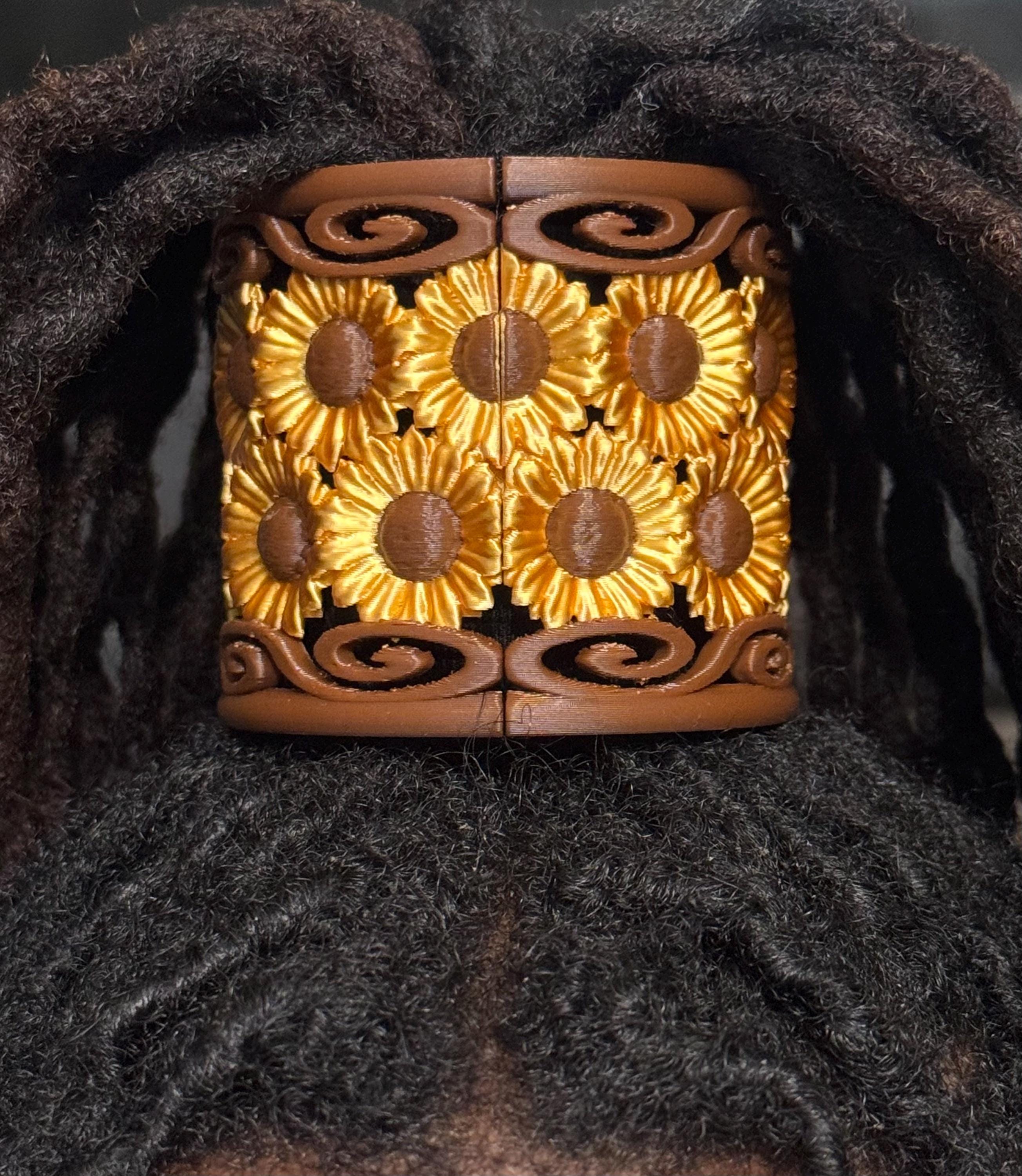 Sunflower Pineapple Clip