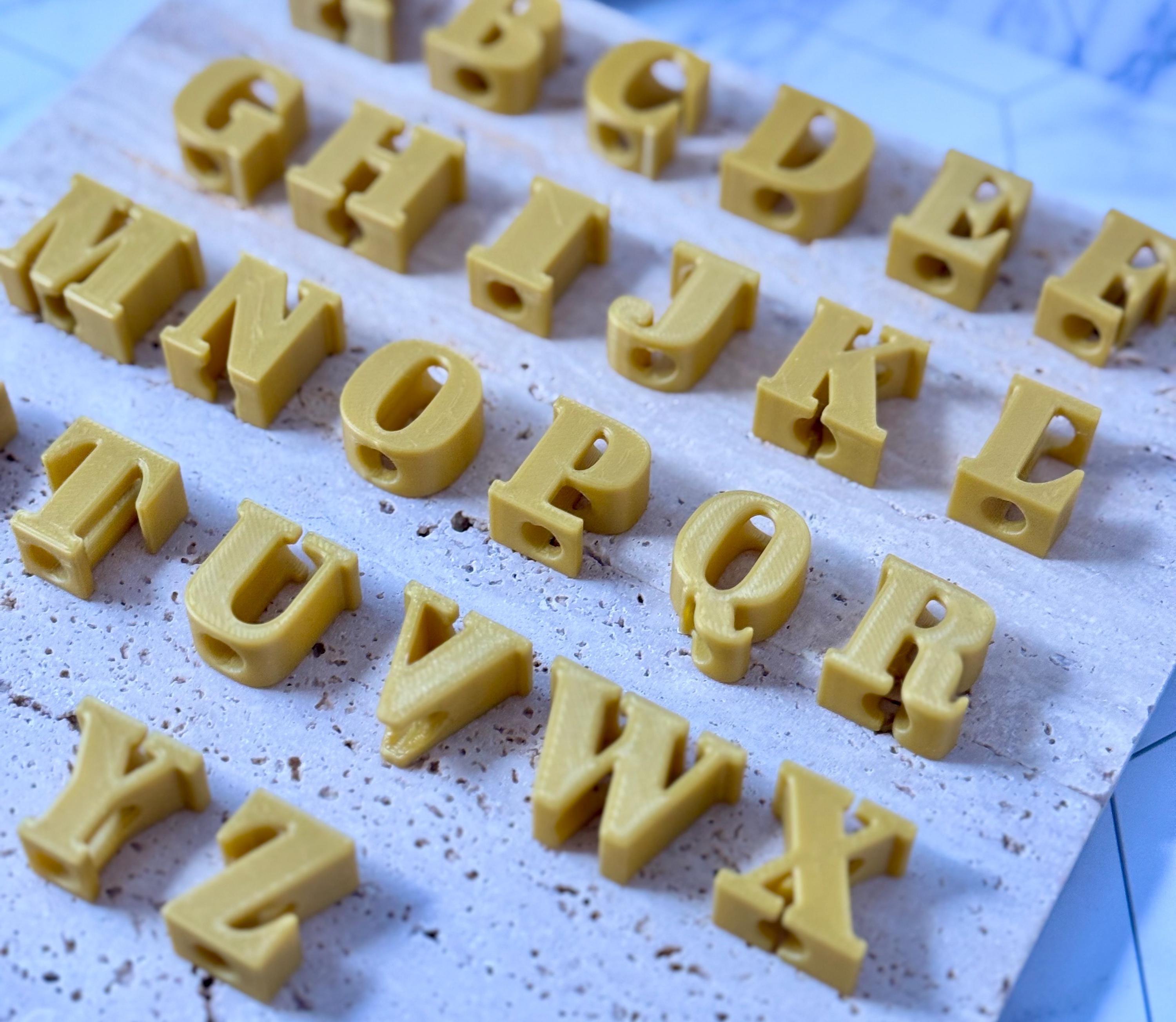 Alphabet Loc Beads