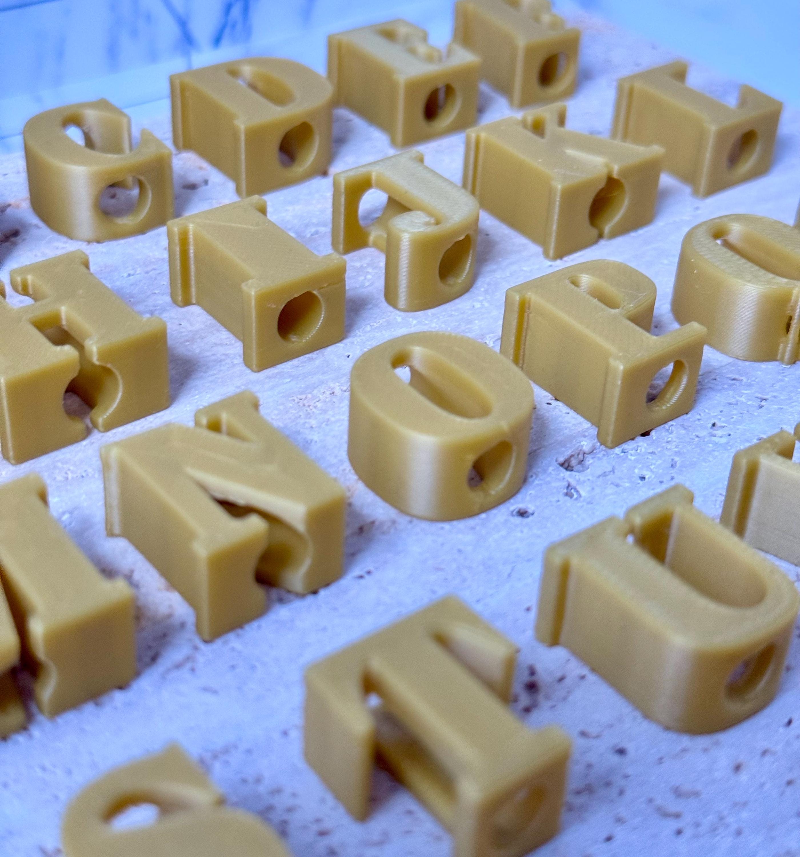 Alphabet Loc Beads