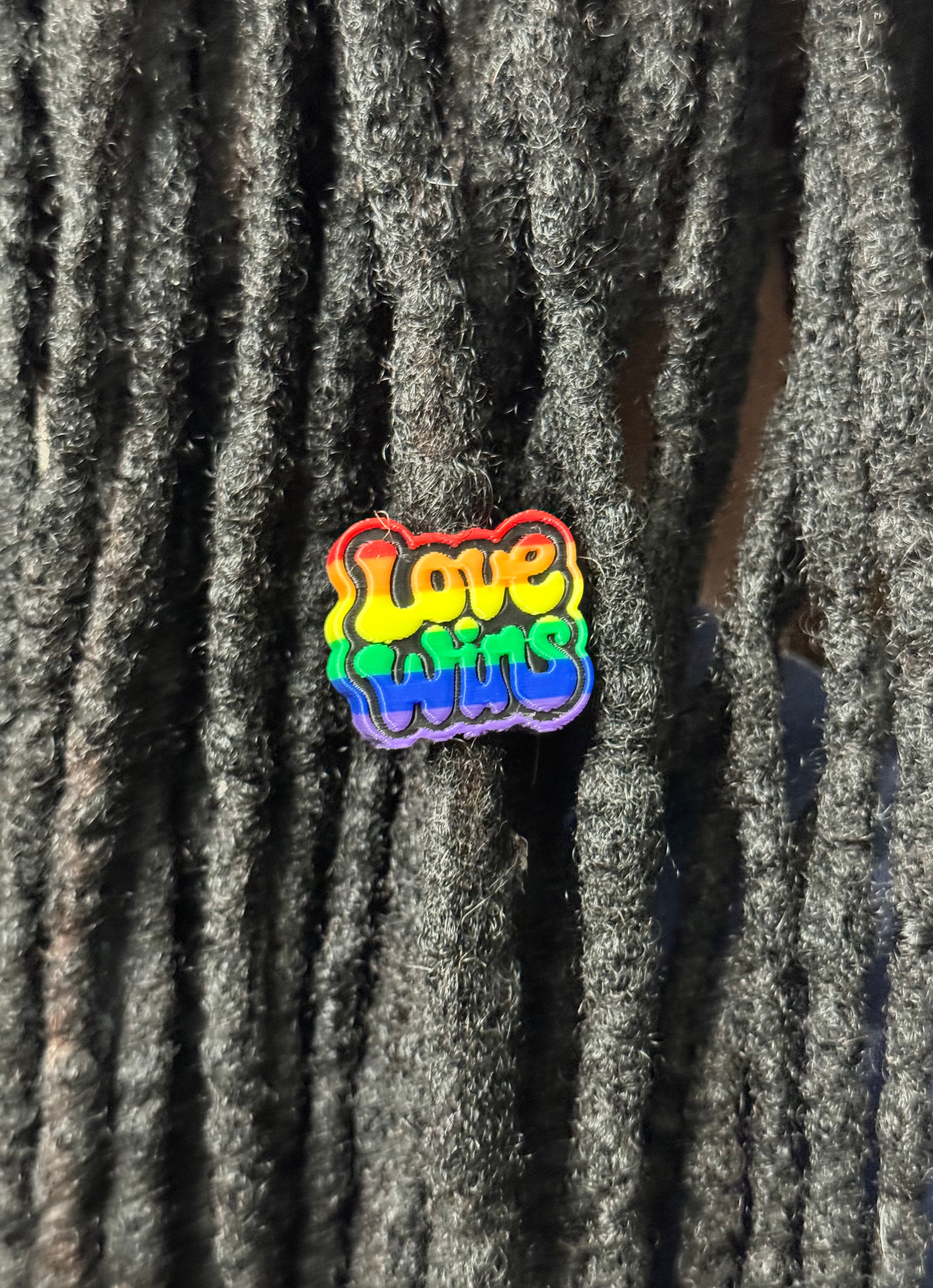 LOVE WINS Pride Bead