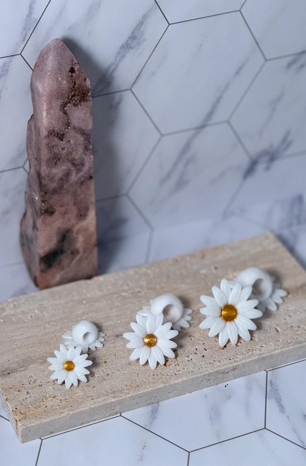 Daisy Beads (Set of 4)