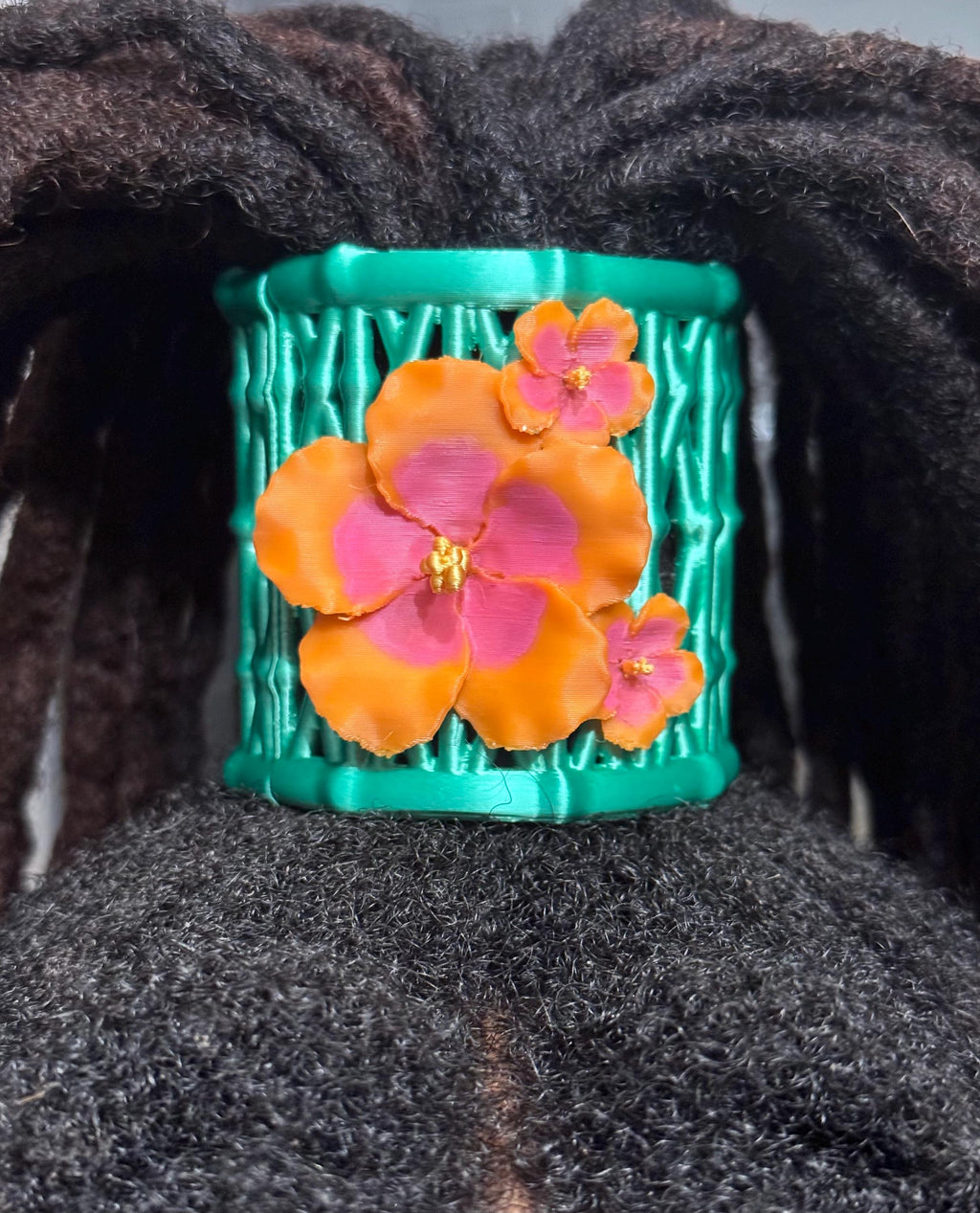 Hibiscus Pineapple Clip