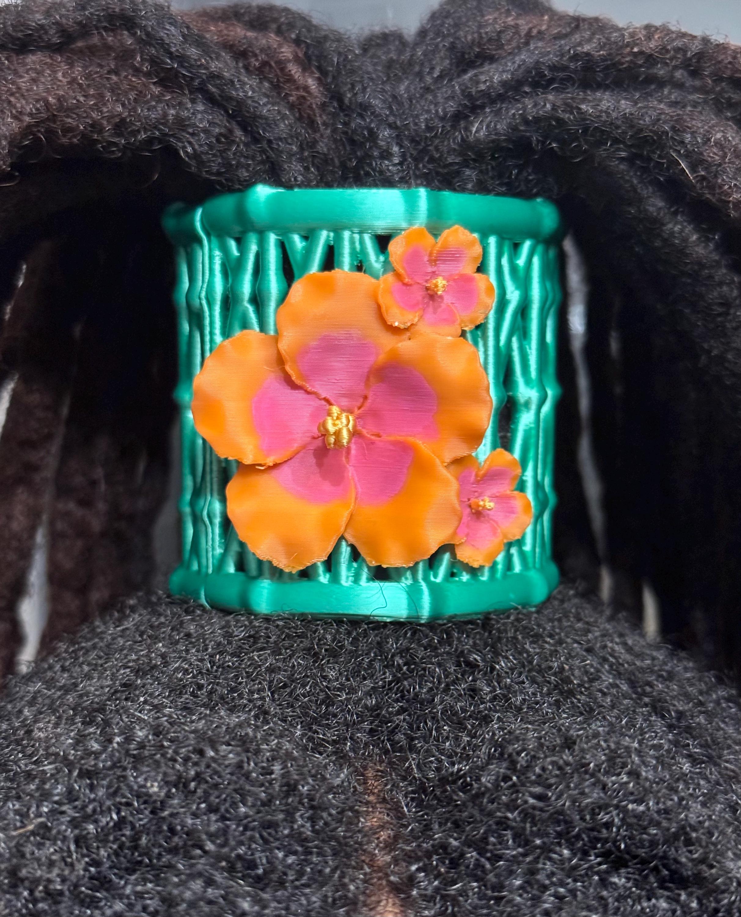 Hibiscus Pineapple Clip