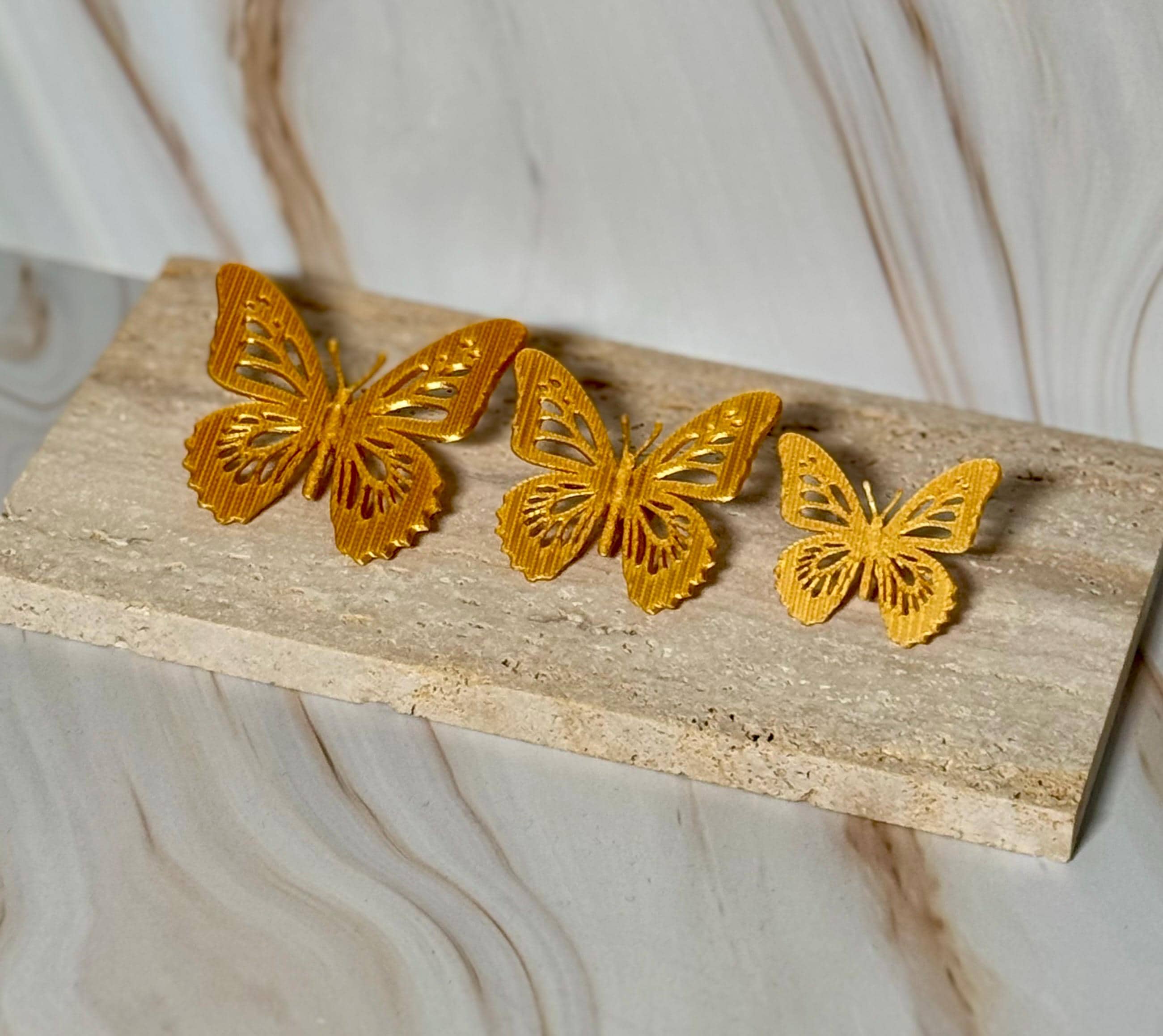 Butterfly Loc Beads Set of 3